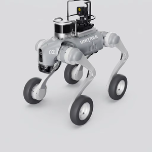 100% Authentic Unitree Go2 W Ent Plus Ent U2 Quadruped Robot Dog Dual 1080P <b>Cameras</b> 4G Searchlight Patrol Inspection Robo - Product Image 1