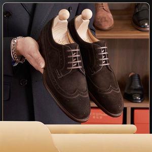 Zapatos Formales de Gamuza Clásicos para Hombre, Tendencia 2026, Suela Adecuada para el Verano, Zapatos de Vestir y Oxford de Cuero para Hombre de Negocios - Product Image 6