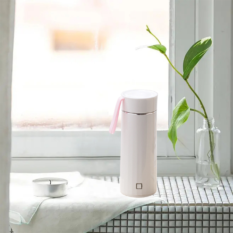 Дорожная электрическая чашка с подогревом, чайник для воды, портативный Электрический чайник для чая, чашка для подогрева воды для дома