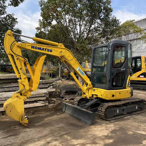 Mini-excavatrice Komatsu PC35MR d'occasion, pièce moteur, 3,5 tonnes, haute efficacité, capacité de la benne de 0,11 m, puissance de 21,5 kW, construction - Product Image 1