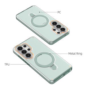 כיסוי מגנטי לסמסונג S26 אולטרה עם מעמד, TPU+PC עם טבעת אחיזה, עמיד בפני זעזועים, לכיסוי טלפון נייד לסמסונג גלקסי S26 אולטרה - Product Image 2
