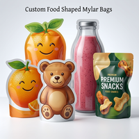 Bolsa Mylar a prueba de olores de 3.5g troquelada al por mayor, con logo personalizado, holográfica, tipo stand-up, con cierre resellable para dulces