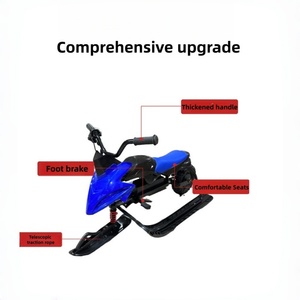 Vélo à neige personnalisé de haute qualité pour l'extérieur, motoneige, <span class=keywords><strong>luge</strong></span> de divertissement hivernal pour adultes et enfants, planche de ski - Product Image 6