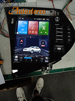 6 + 128 Android11 coche GPS para Lexus RX 2009-2014 Tesla pantalla de navegación jugador AutoStereo Radio Multimedia grabadora de cinta Unidad Principal