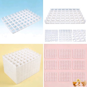 Plateau à œufs de haute qualité pour 88 œufs, plateau en plastique bon marché, plateau à œufs en plastique pour incubateur d'œufs - Product Image 2