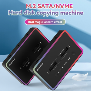 M2 SSD Case Dock Station M2 Duplicator Cloner Dual Bay Offline <span class=keywords><strong>USB</strong></span> A <span class=keywords><strong>USB</strong></span> <span class=keywords><strong>C</strong></span> à M2 NVME SATA SSD Enclosure Docking Station - Product Image 3