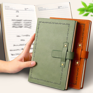 Bloc-notes de journal en papier de pierre personnalisables en gros Carnets de notes en cuir personnalisés - Product Image 5