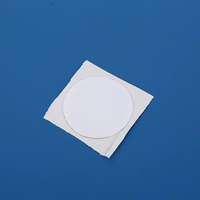 Petit autocollant NFC rond NTAG215, étiquette RFID programmable pour iPhone/Android, lien social par tapotement et automatisation de la maison intelligente