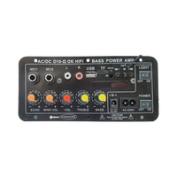 Sıcak satış 12V 24V 220V ev amplifikatör kurulu HI-FI Subwoofer bas güç Amp USB uzaktan kumanda bluetooth amplifikatör amplifikatör