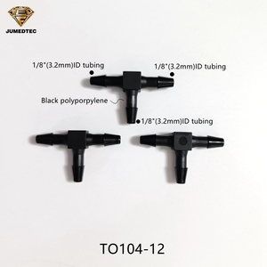 Conector de Plástico en Forma de T, Cuadrado, de 2mm, 3mm, 4mm, para Tubo de Flujo, Conexión de 3 Vías, Reductor de Manguera, de PC, Nylon, HDPE, POM - Product Image 2