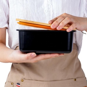 Boîte à lunch à couvercle en PP en acier inoxydable 304 avec anneau d'étanchéité en silicone d'une capacité de 1-3L Isolation de conservation - Product Image 5