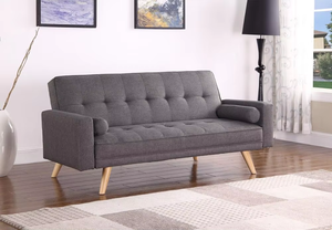 Divano <span class=keywords><strong>Letto</strong></span> Moderno di Alta Qualità in Tessuto Grigio per Soggiorno o Camera da <span class=keywords><strong>Letto</strong></span> - Product Image 4