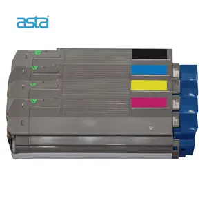 ASTA Renkli Toner Kartuşu OKI C6000 C6050 C6100 C5550MFP C6150 MC560 C5850 C5950 Fabrika Toptan için Uyumlu