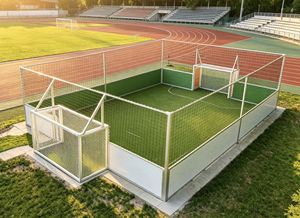 Terrain <span class=keywords><strong>de</strong></span> football personnalisé multifonctionnel pour 5 joueurs - Cage <span class=keywords><strong>de</strong></span> football extérieure - Product Image 6