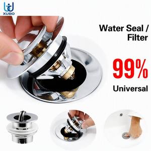 <span class=keywords><strong>Bouchon</strong></span> de lavabo escamotable chromé G 1 1/4 avec joint en caoutchouc <span class=keywords><strong>silicone</strong></span> et mécanisme en laiton <span class=keywords><strong>universel</strong></span> - Product Image 4