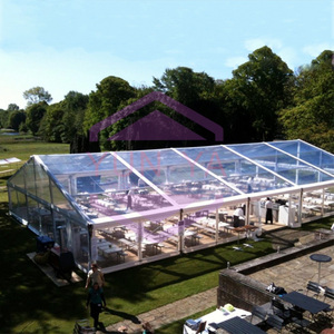 Tente de réception transparente pour <span class=keywords><strong>mariage</strong></span>, cadre robuste, tente de réception extérieure transparente pour événements de 100 à 200 personnes - Product Image 3