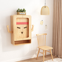 Japanischer Stil Moderner Minimalistischer Massivholz-Klapptisch Kompaktes Wohnmöbel Esszimmer-Set Kreativ Ausziehbar