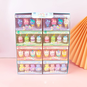 Großhandel Tier-Dessert-Radiergummis 4 Stile Neuartige Duftende Radiergummi-Sets für Kinder Günstige Schülergeschenke Direkt vom Hersteller mit Eigenem Logo - Product Image 2