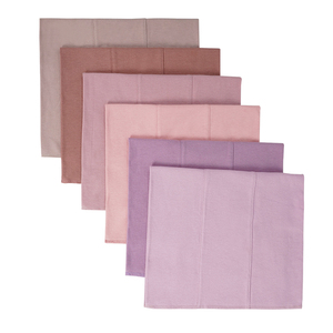 ผ้าสำหรับเรอเด็กทารกผ้า100% คอตตอนออร์แกนิกสีทึบแพ็คตามสั่ง - Product Image 3