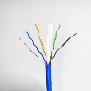 כבל רשת נחושת מלא Cat 6 OEM, Plenum CMP, 550MHz, 23awg, <span class=keywords><strong>UTP</strong></span>,  לשימוש חיצוני ופנימי, 1000 רגל - Product Image 2