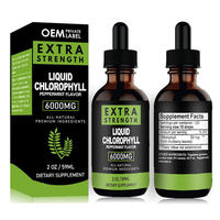 Formule personnalisée de boisson sans alcool à la menthe pure et à la chlorophylle liquide pour une bonne santé