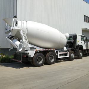 重型装载能力二手HOWO 8x4混凝土搅拌车水泥搅拌车热卖 - Product Image 5