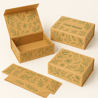Boîte-cadeau pliante écologique de luxe pour vêtements et tissus | Emballage en carton rigide
