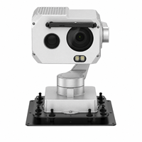 Caméra thermique étanche avec zoom et télémètre laser pour robot chien, idéale pour la patrouille et l'inspection des véhicules autonomes (UGV)