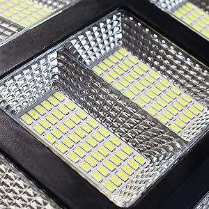 Farola a mené le réverbère solaire Ip65 extérieur 10 réverbère solaire tout en un ABS or lampes à LED solaires lumière solaire 2000 Wat - Product Image 2