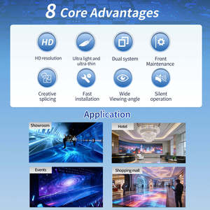 P1.2, P1.5, P1.8 COB LED display screens, 16:9 4K high-definition indoor small-pitch video wall panels - Product Image 4