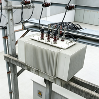 Transformateur de distribution triphasé immergé dans l'huile pour usage agricole et parcs industriels, 30kVA, 63kVA, 80kVA, 100kVA, 125kVA, 6kV, 10kV