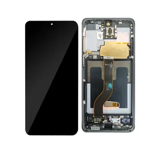 OLED Lcd Assembly Touch Screen With Frame For Samsung Galaxy S20 Ultra G988F SM-G988B/DS Lcd With Frame