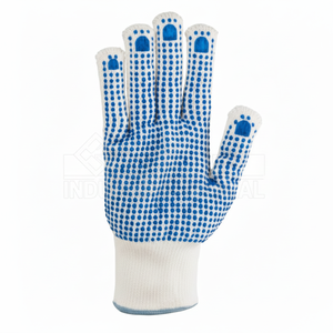 Gants de sécurité en polyester à pois PVC - Product Image 1