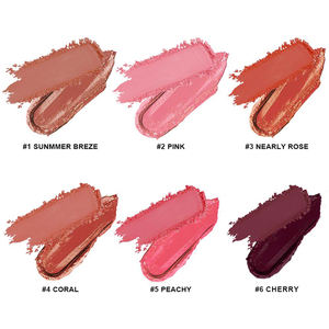 Gezicht Lippen Wangen Hoog Pigment Matte Mix Crème En Poeder Bloost Palet Crème Face Blush Compact - Product Image 3