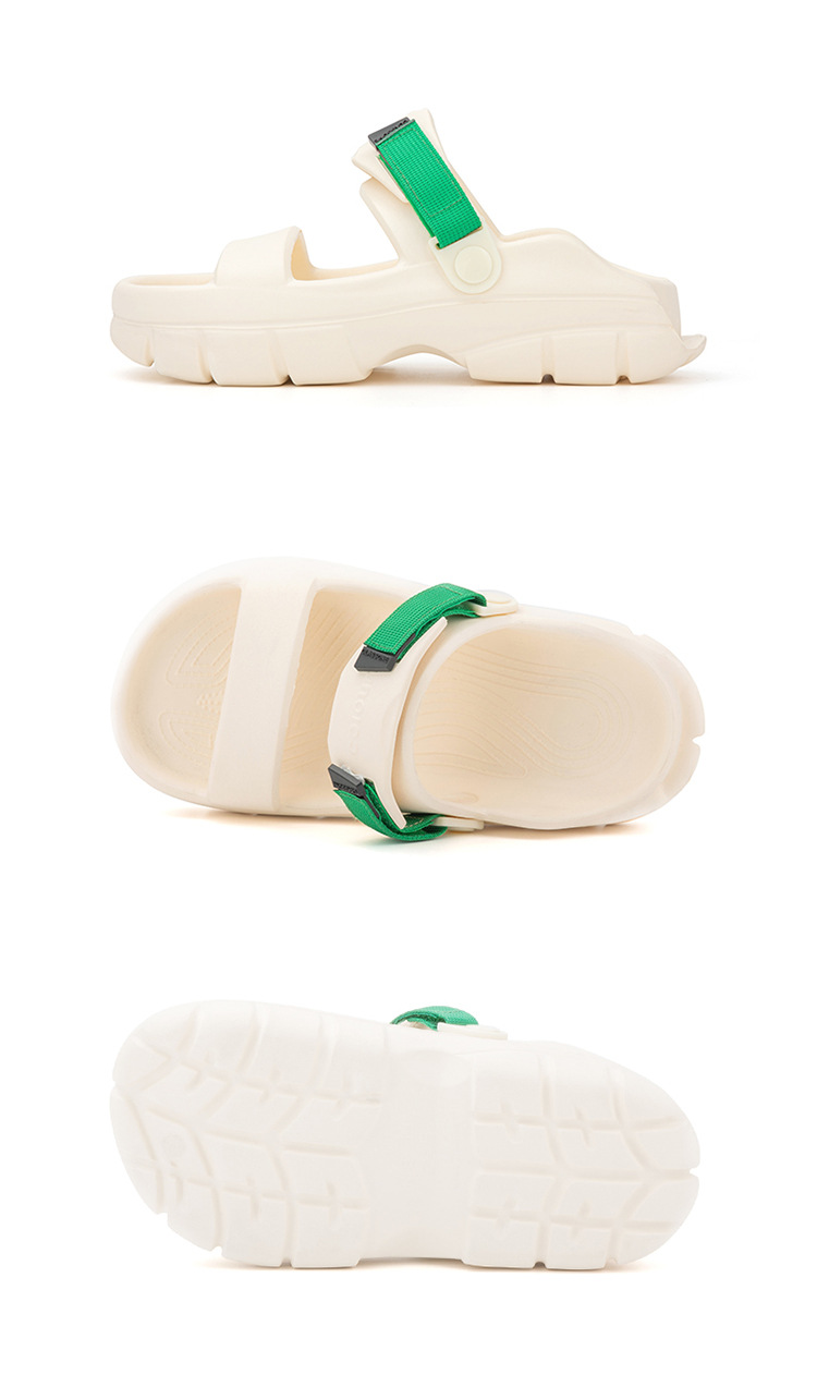 Summer Beach Shoes Women Chunky Slipper Non-slip Mens Thick Sole Sandals Shoes