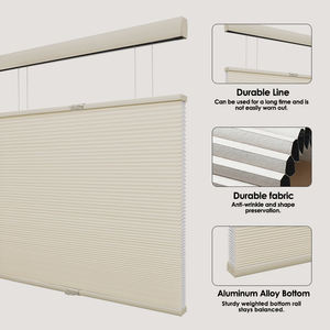 Persianas Enrollables de Panal TDBU Inalámbricas de Estilo Francés para Ventanas Modernas con Ajuste Perfecto Integrado, Interior Minimalista, Opacas - Product Image 4