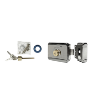 Serrure Électrique Intelligente Magnétique DC12-DC 18V pour Porte, Verrou Double Tête de Sécurité