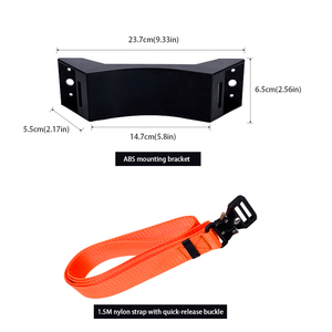 Soporte de Pared para Cilindro de Gas RV con Correa de Liberación Rápida de 1.5M, Soporte de Nylon Resistente para Extintor - Product Image 3