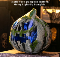 Lumières de citrouille d'Halloween, citrouilles décoratives pour centre de table d'Halloween, décoration de fête, de bureau, d'étagère, ensemble de vente en gros pour la maison