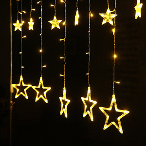 Christmas <b>LED</b> <b>lights</b>, Christmas <b>star</b>-shaped <b>lights</b>, Christmas decorations (220V power supply) - Product Image 4