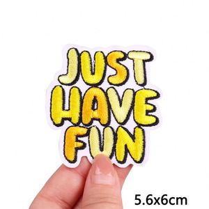 Patch brodé thermocollant de dessin animé pour vêtements, applique DIY, patchs de musique rock, patchs personnalisés avec logo, patchs fusibles - Product Image 5