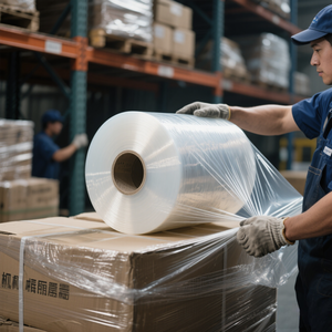 T1018A (vendita calda) copertura informazioni trasparente pellicola estensibile fabbrica del mondo fatto Cast pellicola estensibile pellicola di alta qualità - Product Image 6