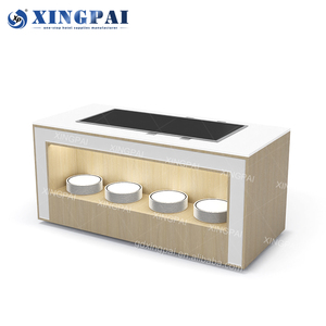 <span class=keywords><strong>Table</strong></span> de <span class=keywords><strong>buffet</strong></span> chauffante en bois de luxe moderne XINGPAI, chauffe-plats, <span class=keywords><strong>table</strong></span> de service de <span class=keywords><strong>buffet</strong></span> pliable pour hôtel, banquet - Product Image 4