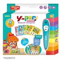 Stylo de lecture pour enfants espagnols, éducation précoce, stylo d'apprentissage intelligent, carte d'apprentissage, machine d'apprentissage, puzzle cognitif, outil d'enseignement