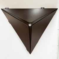 Panneaux de plafond en aluminium modernes, imperméables et isolants thermiquement, dalles de plafond métalliques géométriques 3D pour salle d'exposition, salle de présentation