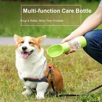 Bouteille d'eau portable pour animaux de compagnie avec distributeur intégré pour chiens de petite et moyenne taille – Idéale pour les voyages et l'extérieur – Vente en gros