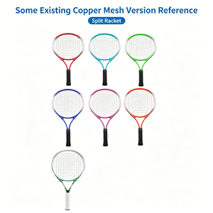 Raquette de tennis en alliage d'aluminium haute résistance, prix direct usine, grand sweet spot, pour juniors et adultes, facile à faire tourner. - Product Image 5