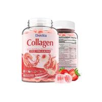 Peptide de collagène hydrolysé OEM bonbons gommeux vitamines biotine pour ongles immunisés produit de beauté de soutien énergétique