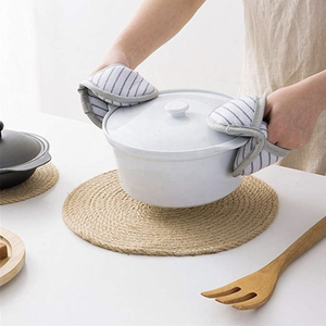 Manteles Individuales redondos de <span class=keywords><strong>yute</strong></span> trenzados para el hogar, manteles individuales informales para el día a día, 100% - Product Image 4