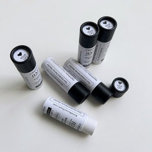 Tubo cilíndrico de 10ml con logotipo personalizado biodegradable al por mayor, tubo de papel de embalaje de cartón cosmético push up, bálsamo labial, tubo de papel de loción - Product Image 3